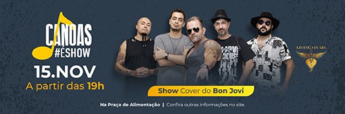 Show da banda cover do Bon Jovi agita o Canoas Shopping neste sábado