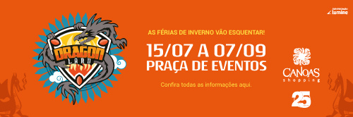 Férias de Inverno com diversão é no Dragon Land!