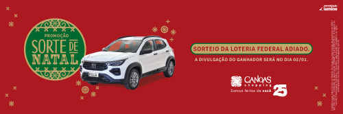 Nova data do Sorteio - Promoção Sorte de Natal