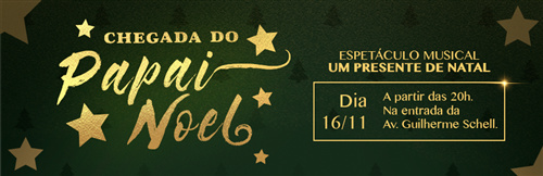 Chegada do Papai Noel