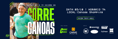 Corre Canoas no Canoas Shopping