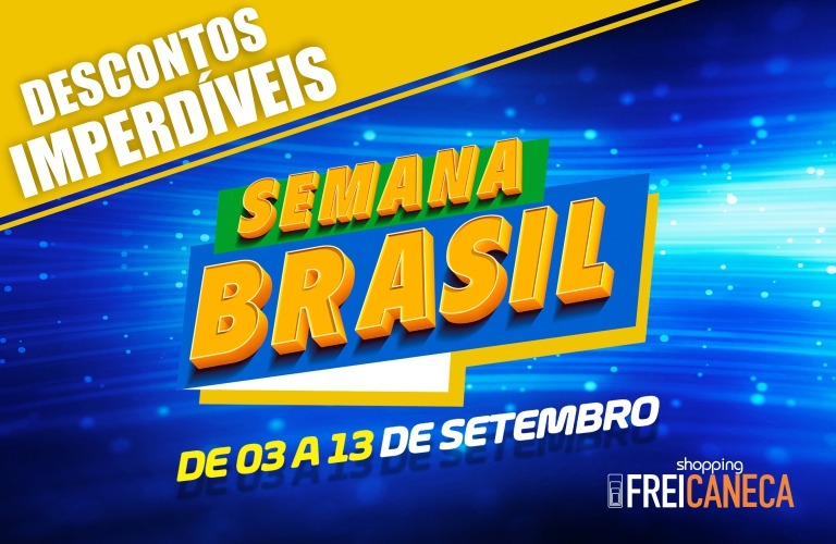 Shopping Frei Caneca participa da Semana do Brasil