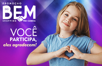Shopping Frei Caneca e O Boticário se unem em ação beneficente