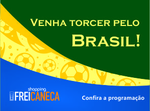 Espaço da Copa diverte a criançada no Shopping Frei Caneca