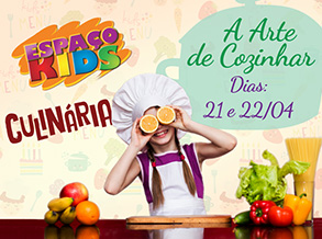 Os pequenos que gostam de se aventurar pela cozinha tem compromisso marcado no Shopping Frei Caneca.
