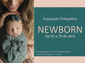 Shopping Frei Caneca recebe Exposição fotográfica Newborn Brasil