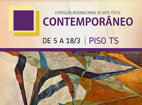 Shopping Frei Caneca recebe Exposição Internacional de Arte Têxtil
