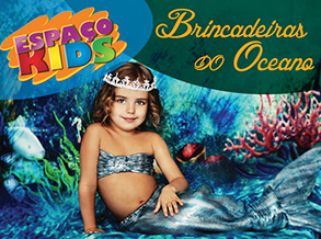 Brincadeiras do Oceano é tema da oficina infantil do Shopping Frei Caneca