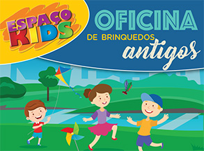 Brincadeiras antigas é tema de oficina infantil do Shopping Frei Caneca