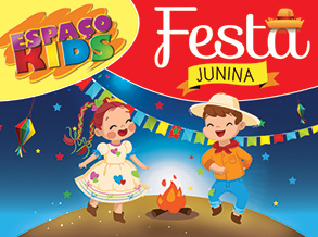 Clima junino chega ao Espaço Kids do Shopping Frei Caneca