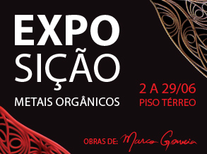 Exposição Metais Orgânicos desperta curiosidade nos visitantes do Shopping Frei Caneca