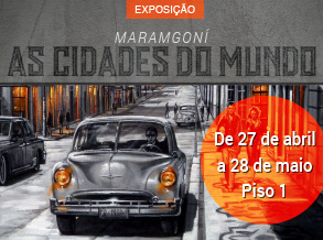 Shopping Frei Caneca inaugura exposição do artista plástico Maramgoní