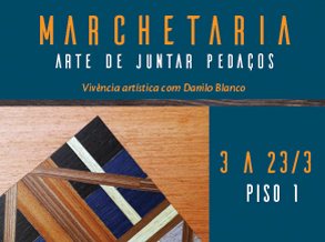 Shopping Frei Caneca recebe vivência de marchetaria
