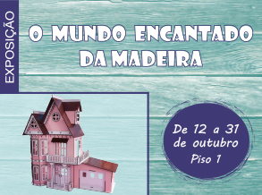 Shopping Frei Caneca recebe "O Mundo Encantado em Madeira"