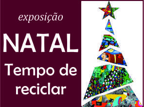 Shopping Frei Caneca inaugura exposição “Natal: Tempo de Reciclar"