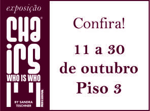 Shopping Frei Caneca inaugura exposição Chairs Who is Who