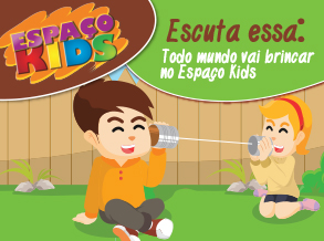 Oficina infantil resgata brincadeira do telefone sem fio