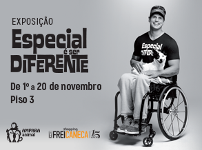 Shopping Frei Caneca recebe exposição fotográfica "Especial é Ser Diferente"