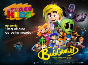 Shopping Frei Caneca recebe oficina infantil com tema da animação BugiGangue