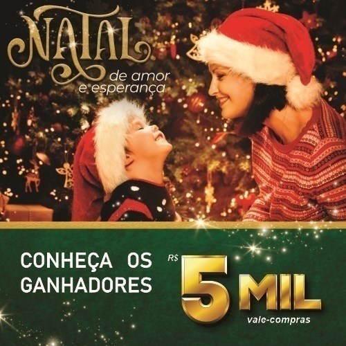 Confira os ganhadores da promoção de Natal